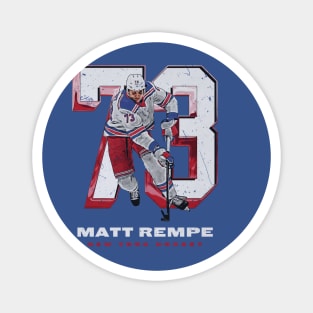 Matt Rempe New York R Number Magnet